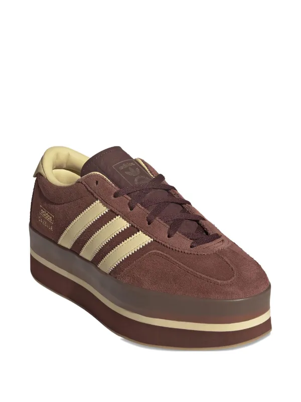 Adidas Gazelle Stack Sneakers | Brown | FARFETCH