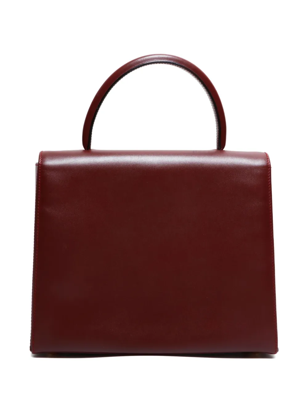 Pre-owned Cartier 1990-2000 Must Tote Bag In Red