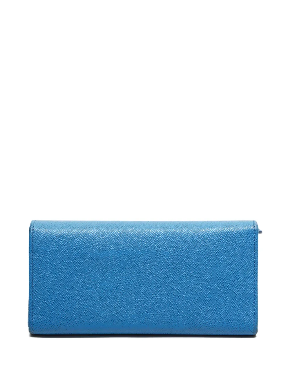 Pre-owned Ferragamo 2010-2025 Ganchini Wallet In Blue