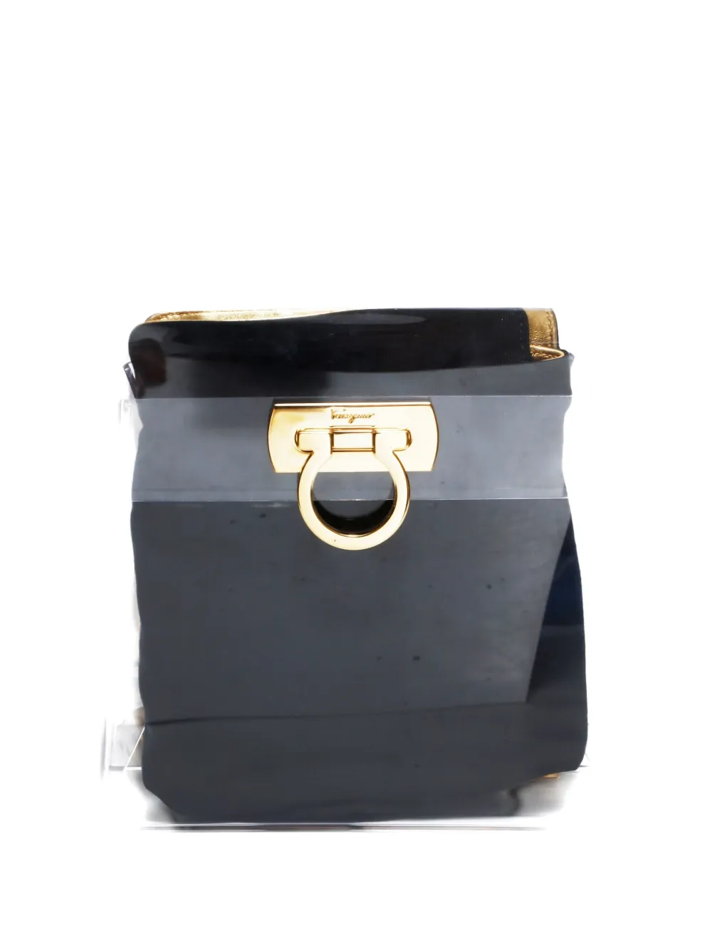 Pre-owned Ferragamo 1990-2010s Ganchini Tote Bag In Neutral
