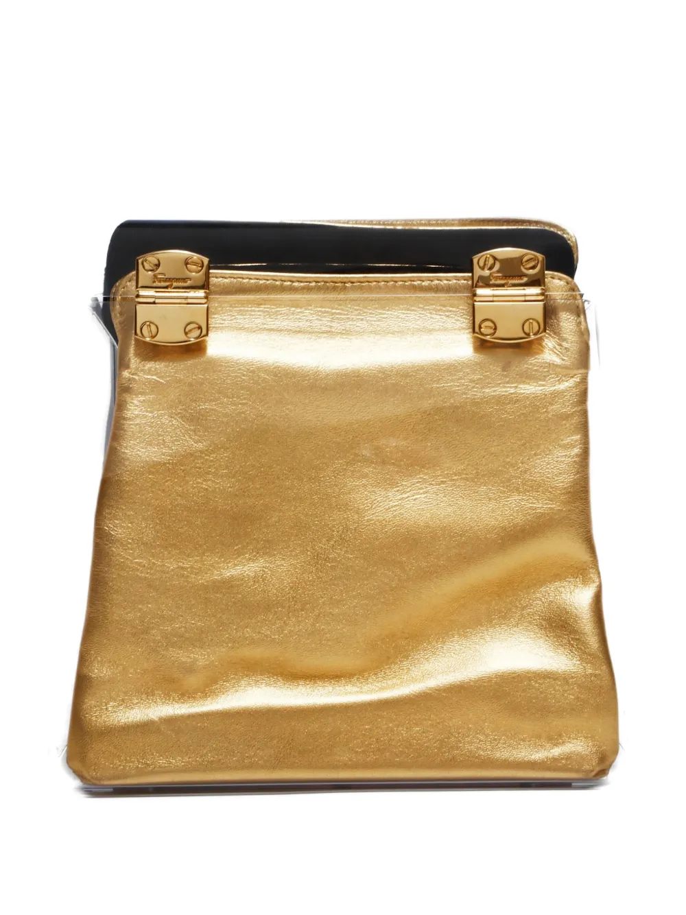 Pre-owned Ferragamo 1990-2010s Ganchini Tote Bag In Neutral