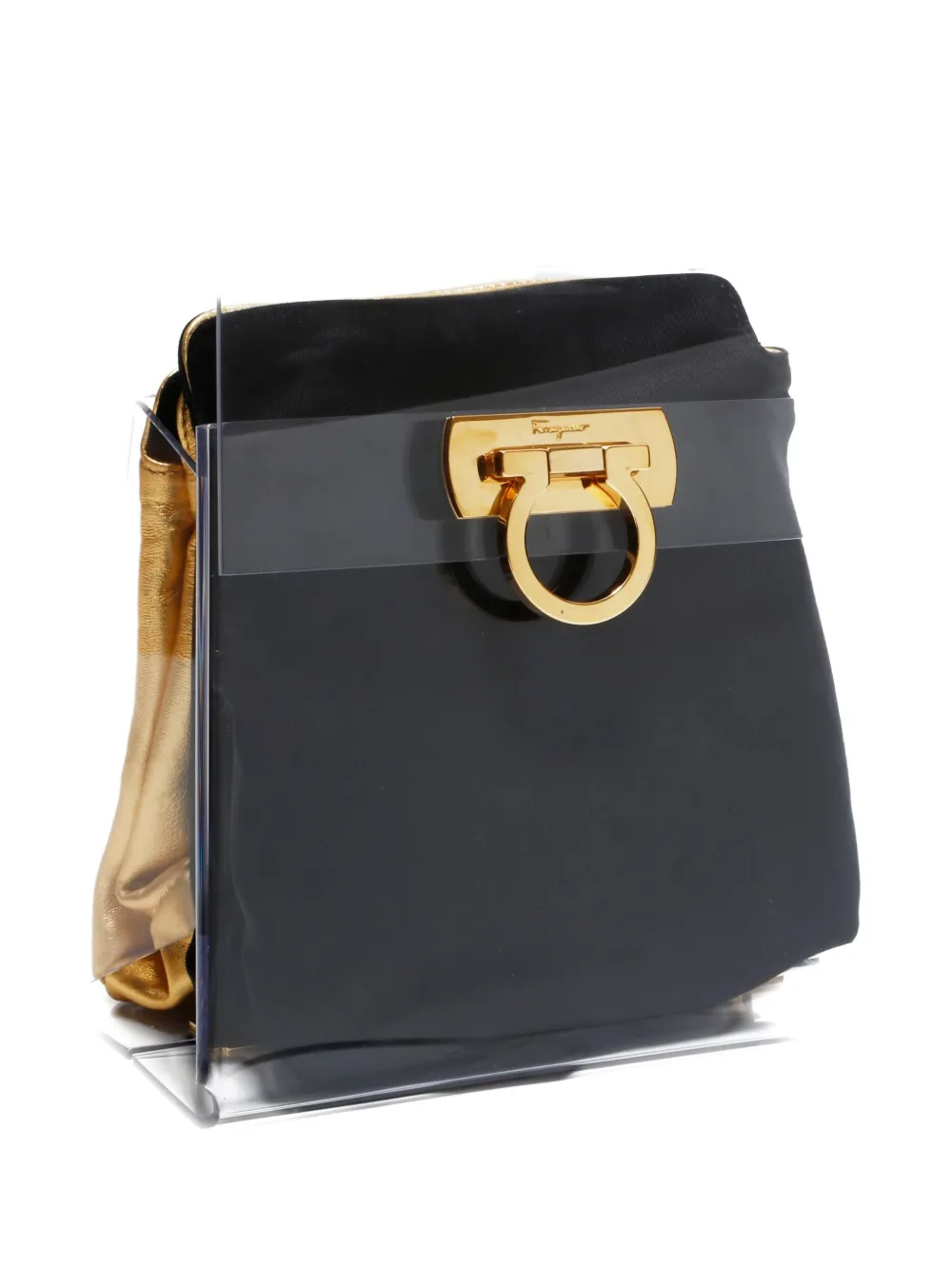 Pre-owned Ferragamo 1990-2010s Ganchini Tote Bag In Neutral