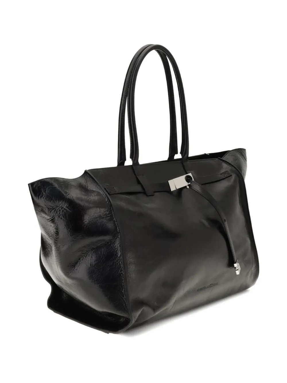 Benedetta Bruzziches Mame Weekend Top Handle Shoulder Bag In Black