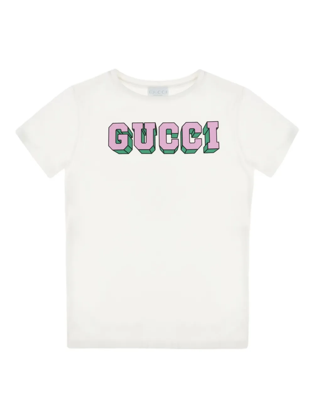 GUCCIチルドレンズ　Tシャツ チルドレンズ〕プリント コットン Tシャツ ・ホワイト | GUCCI公式