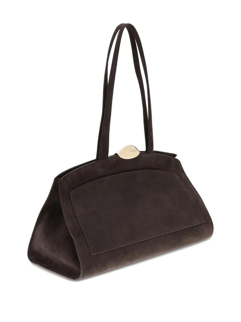 Benedetta Bruzziches Serena top handle shoulder bag - Bruin