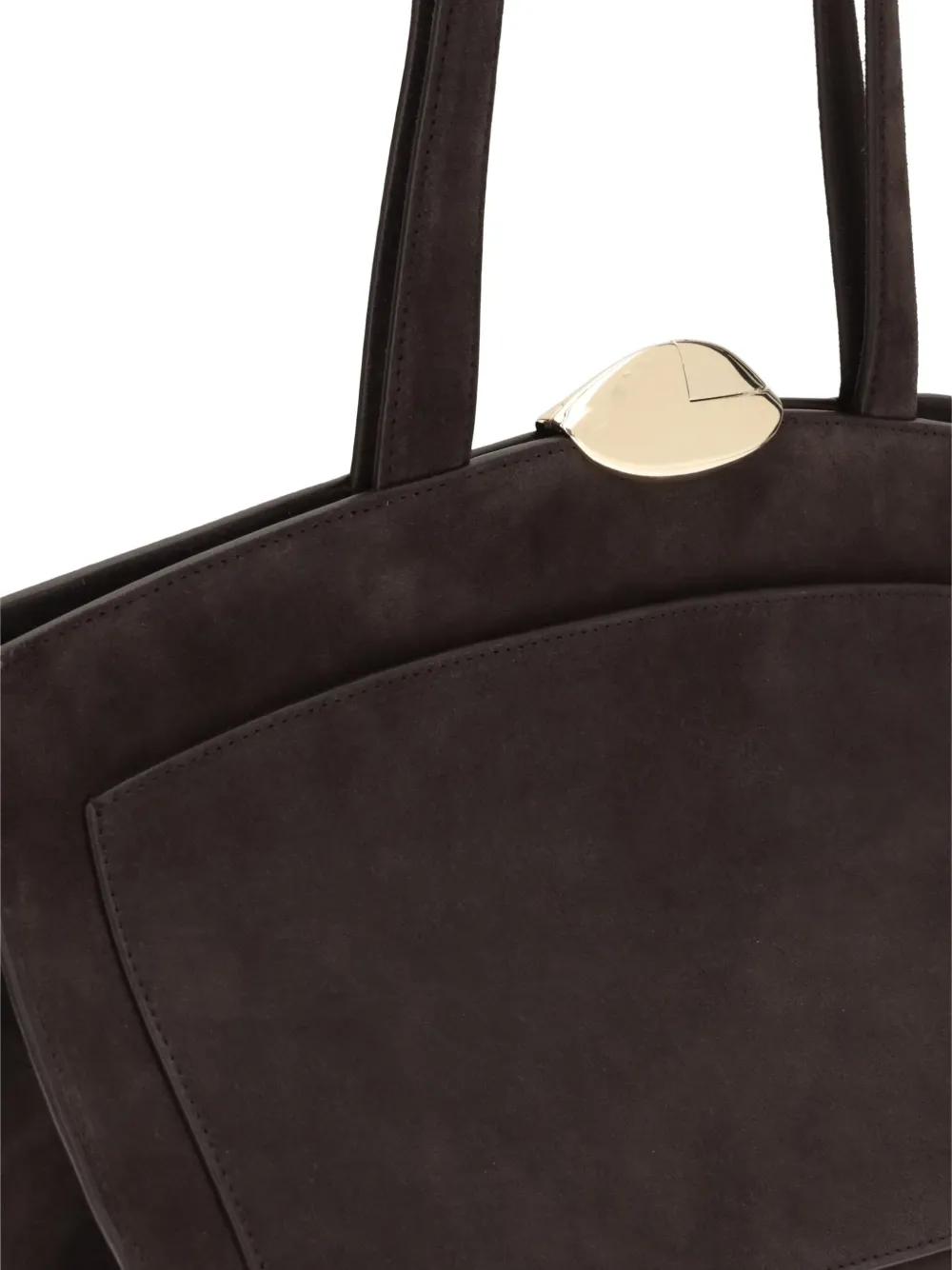 Benedetta Bruzziches Serena Top Handle Shoulder Bag In Brown