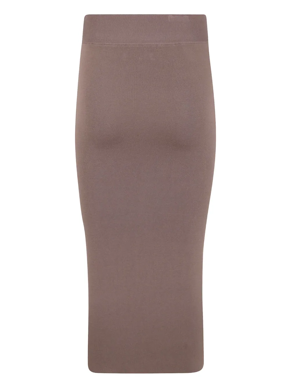 ENTIRE STUDIOS ribbed-knit midi skirt - Beige