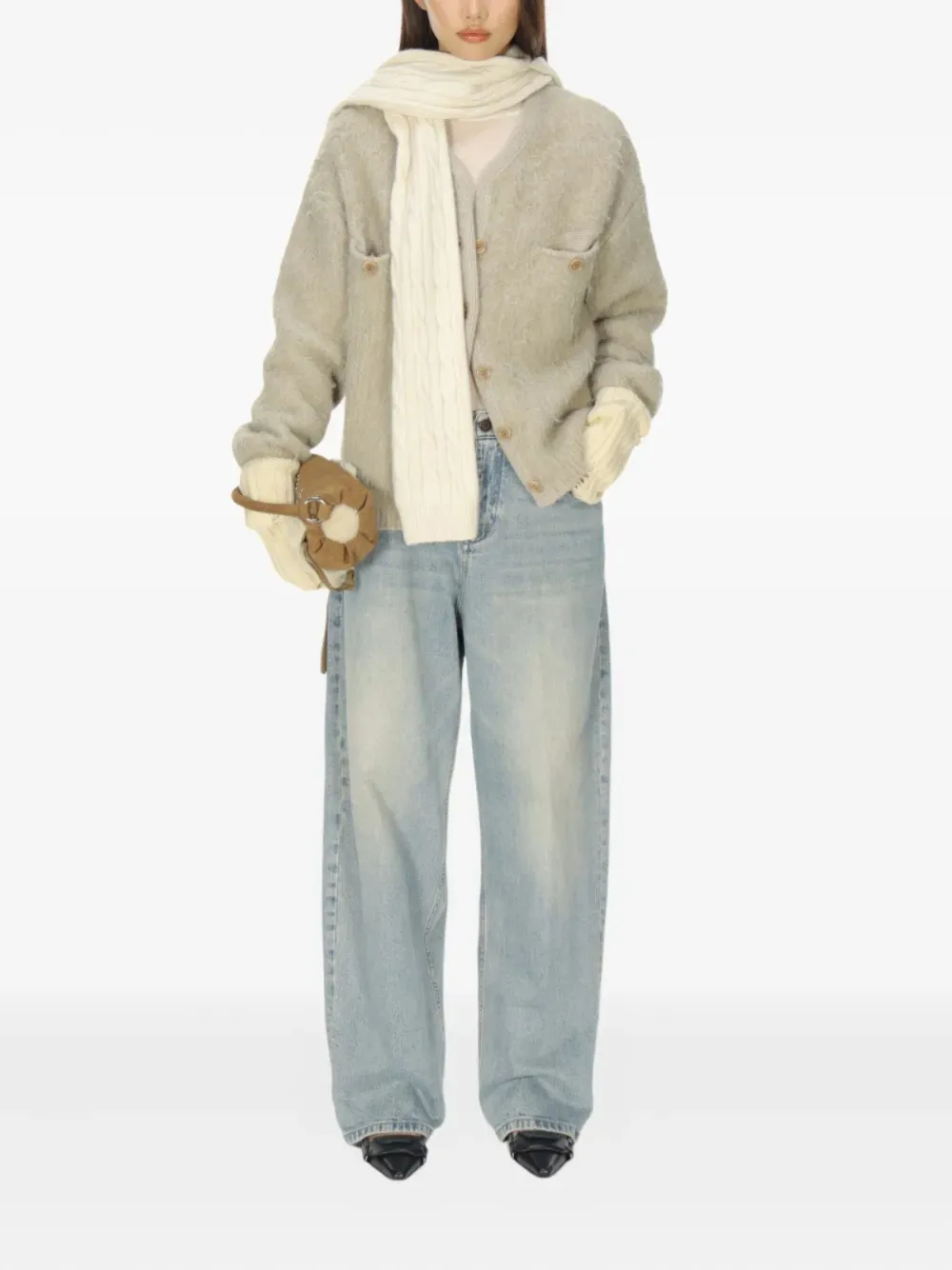 Open YY Shaggy cardigan | Cardigans | Image 2