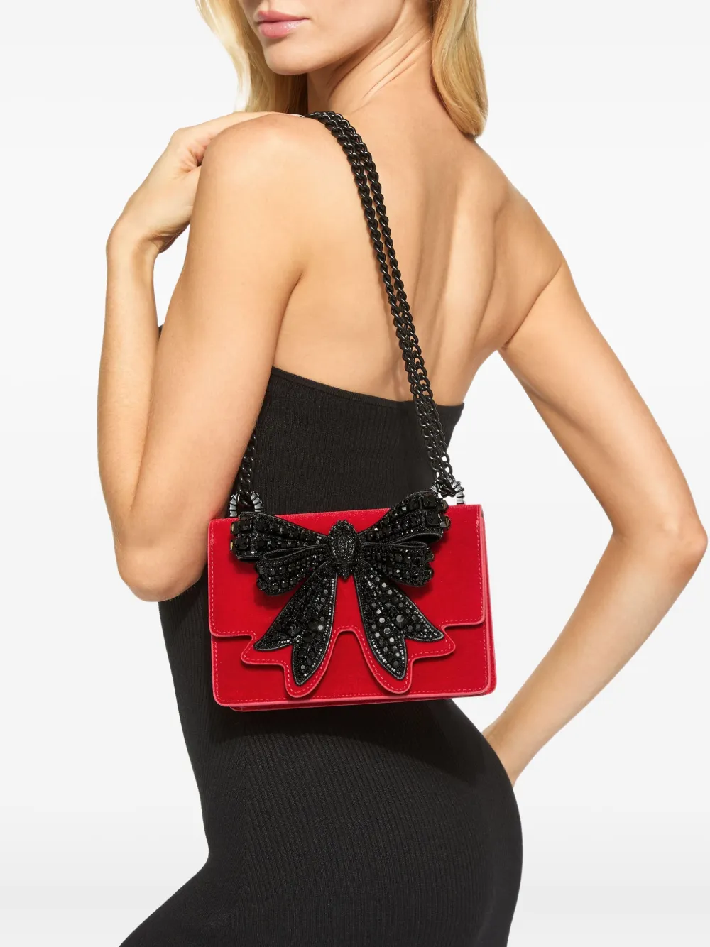 Kurt Geiger London Shoreditch schoudertas - Rood