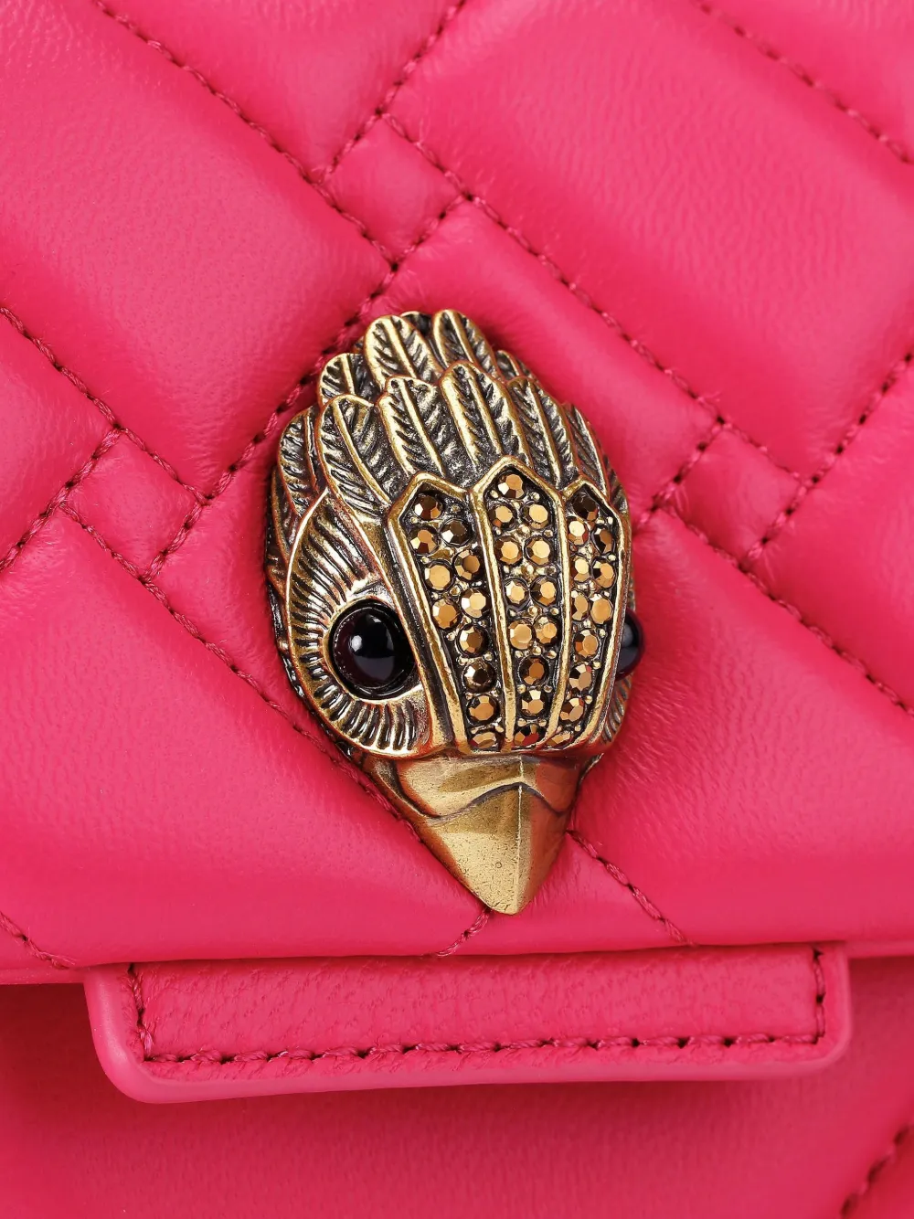 Kurt Geiger Kensington Shoulder Bag In Pink