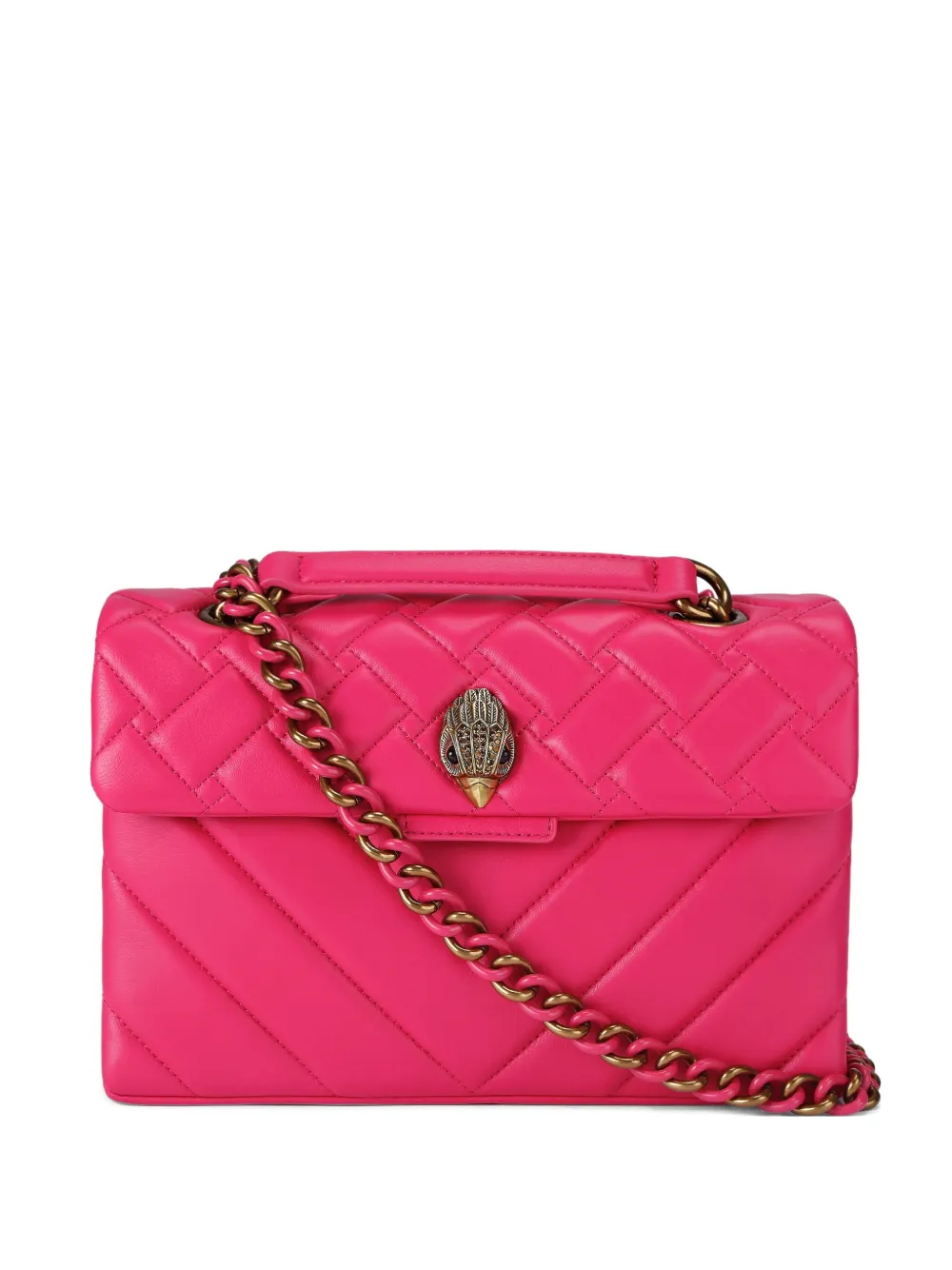 Kurt Geiger Kensington Shoulder Bag In Pink