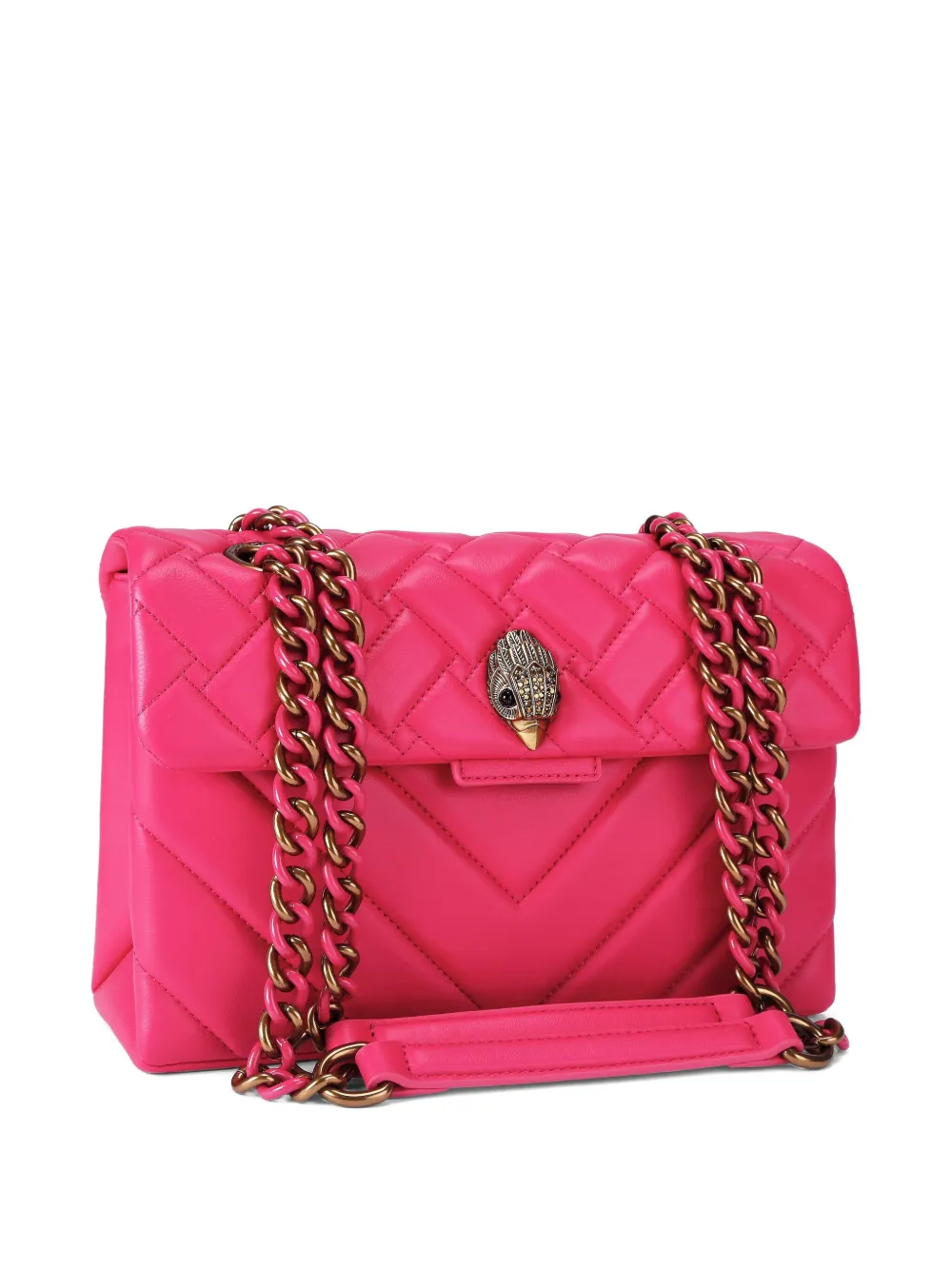 Kurt Geiger Kensington Shoulder Bag In Pink