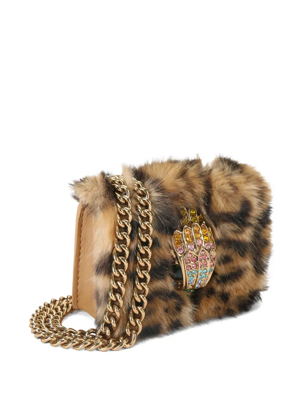 Kurt Geiger Micro Kensington Bag In Brown