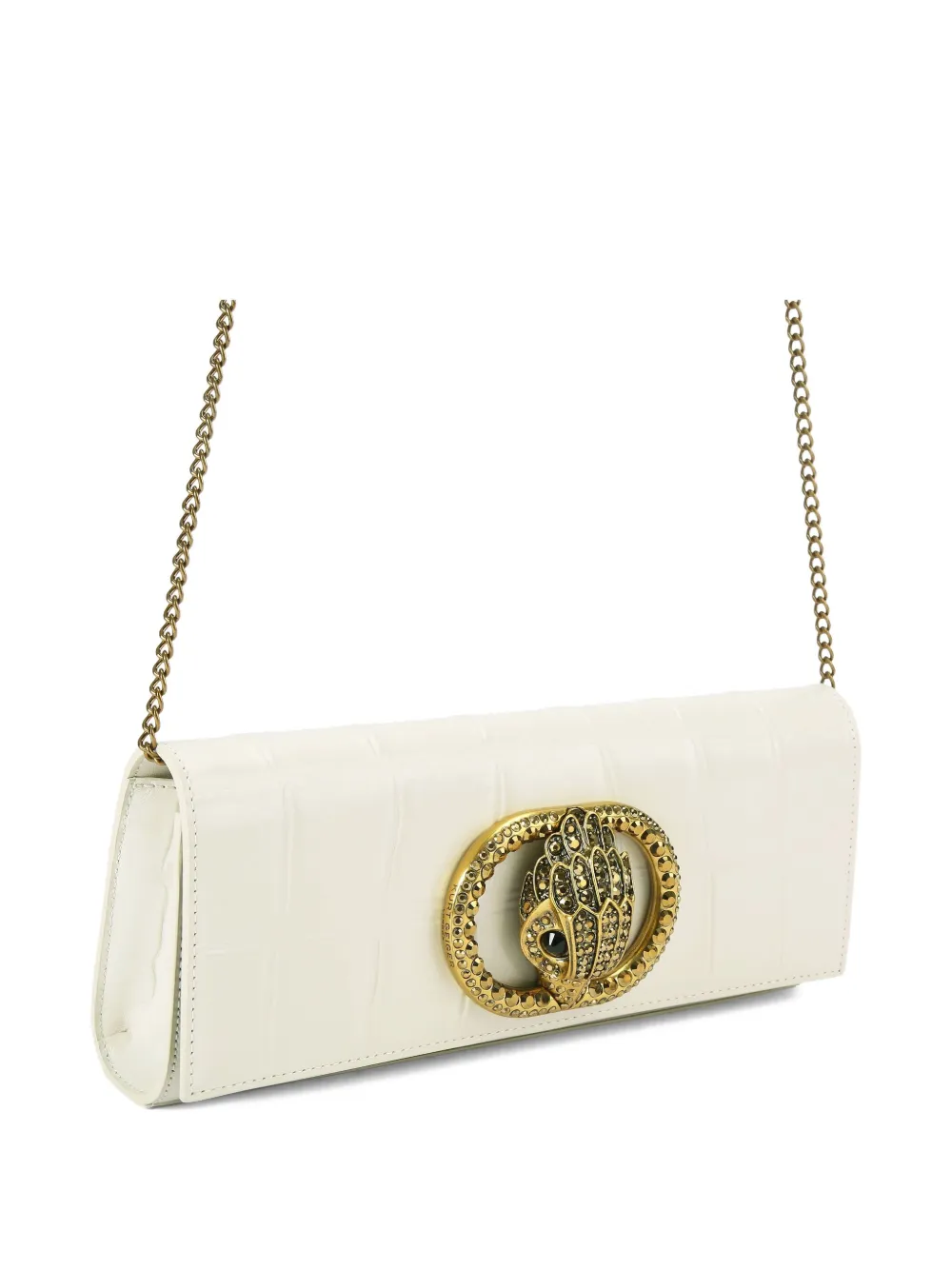 Kurt Geiger Chelsea Clutch Bag In White