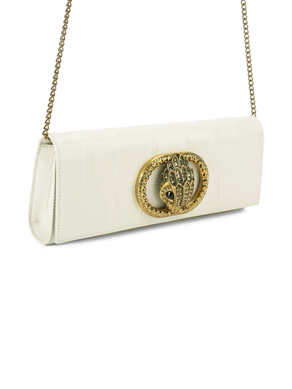 Kurt Geiger London Chelsea clutch Wit