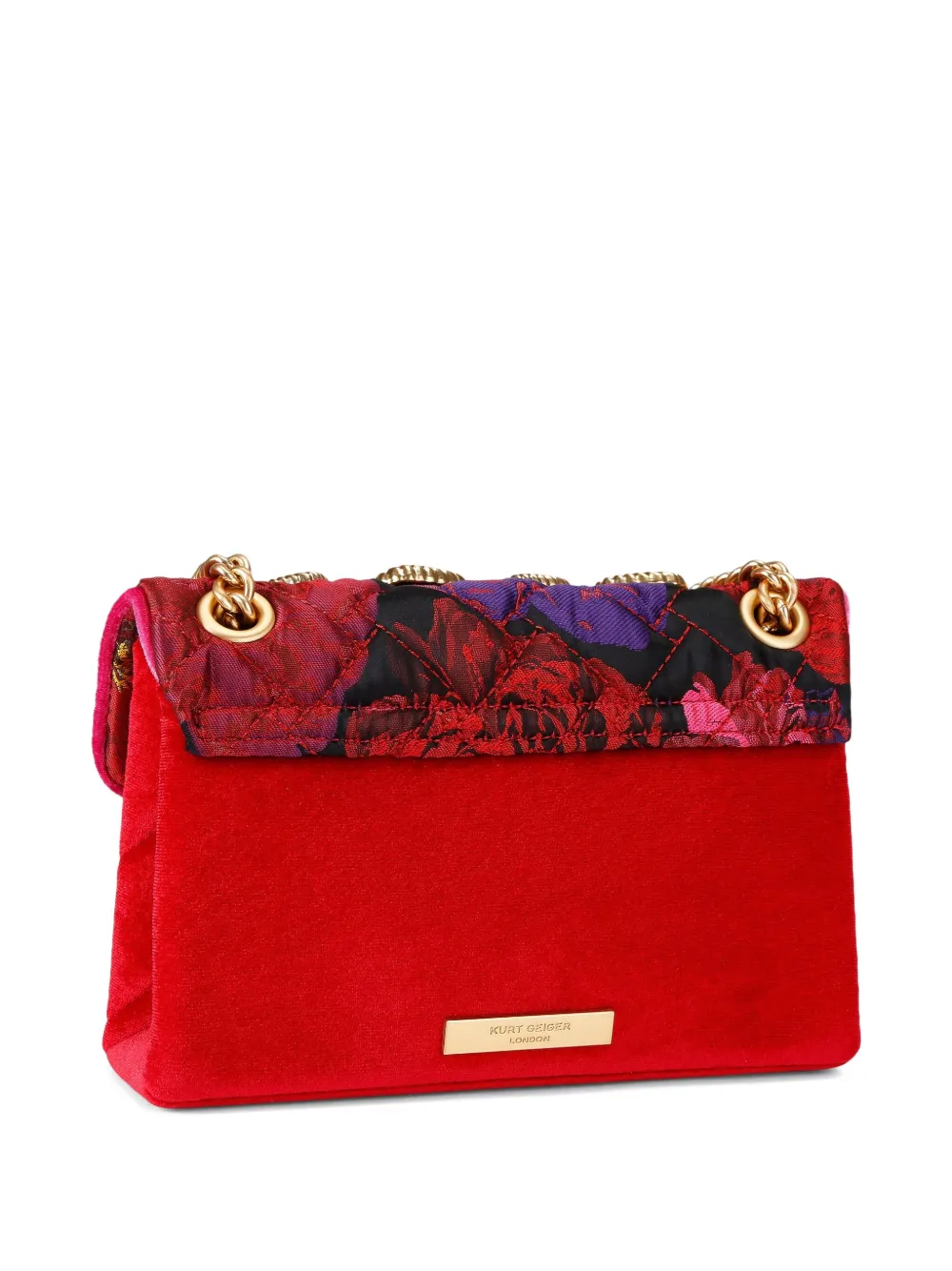 Kurt Geiger London Kensington Gems kleine schoudertas - Rood