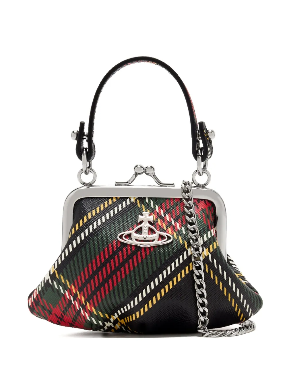 Vivienne Westwood mini Granny Frame tote bag - Nero