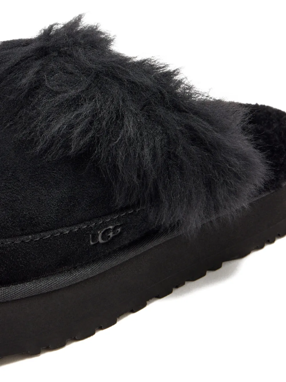 UGG Disquette Chalet suède slippers Zwart