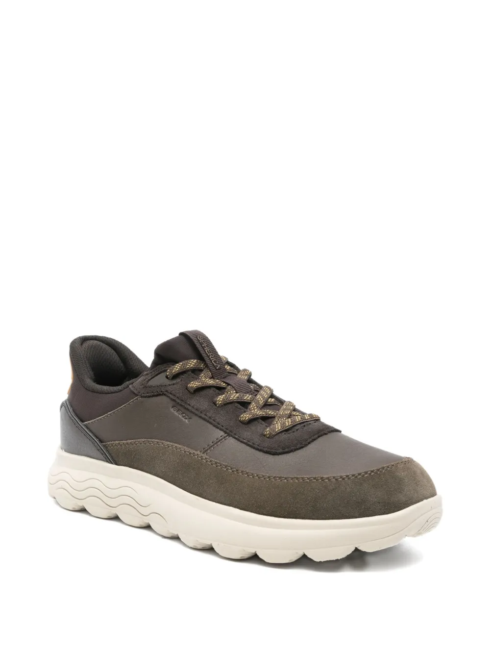 Geox Spherica Plus Sneakers In Green