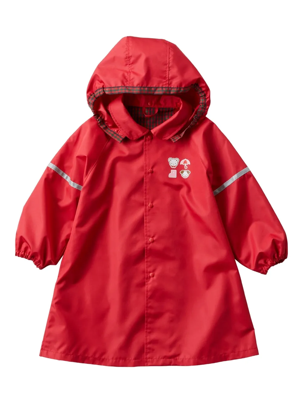 Familiar Logo-print Raincoat In Red