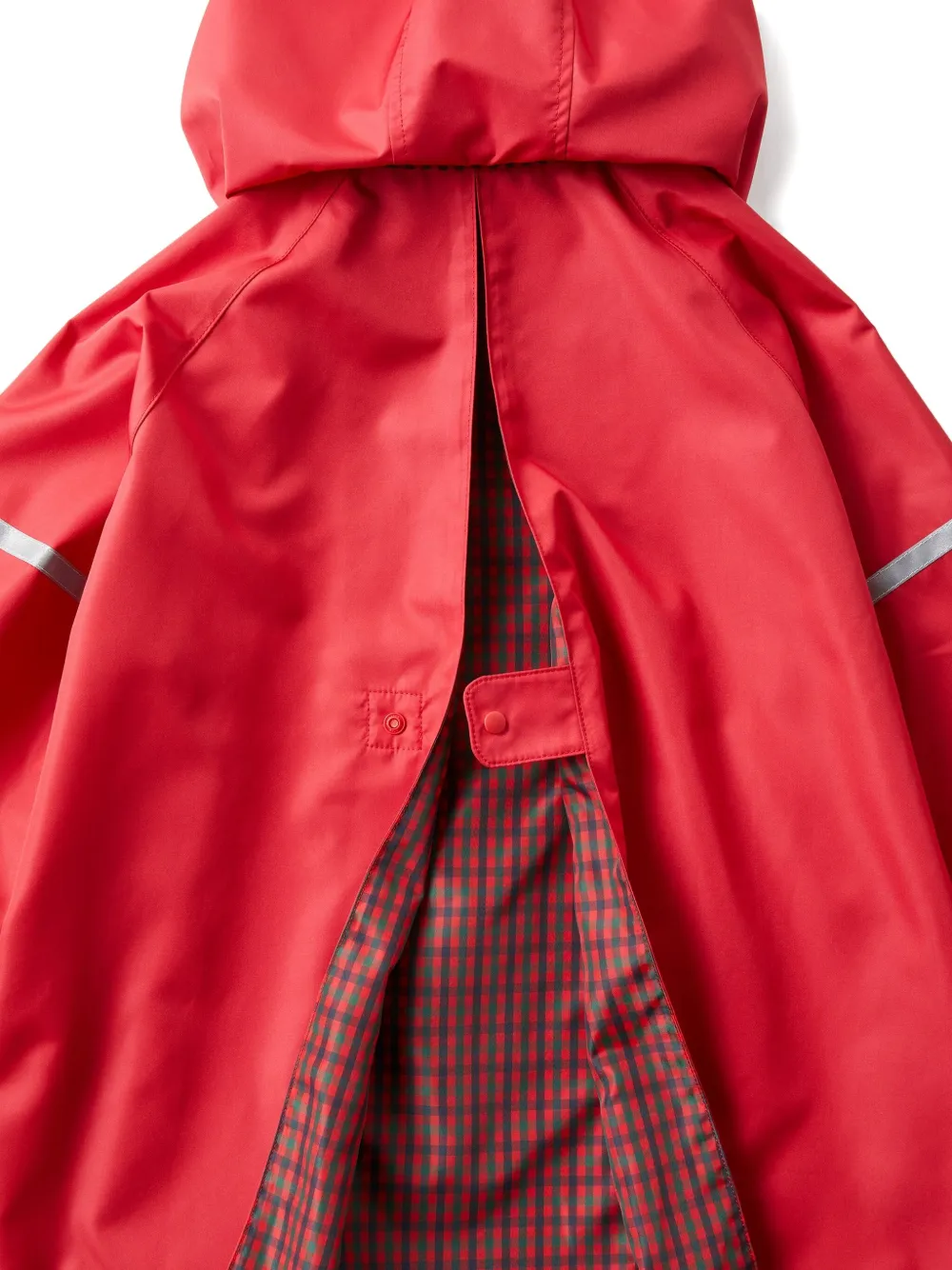 Familiar Logo-print Raincoat In Red
