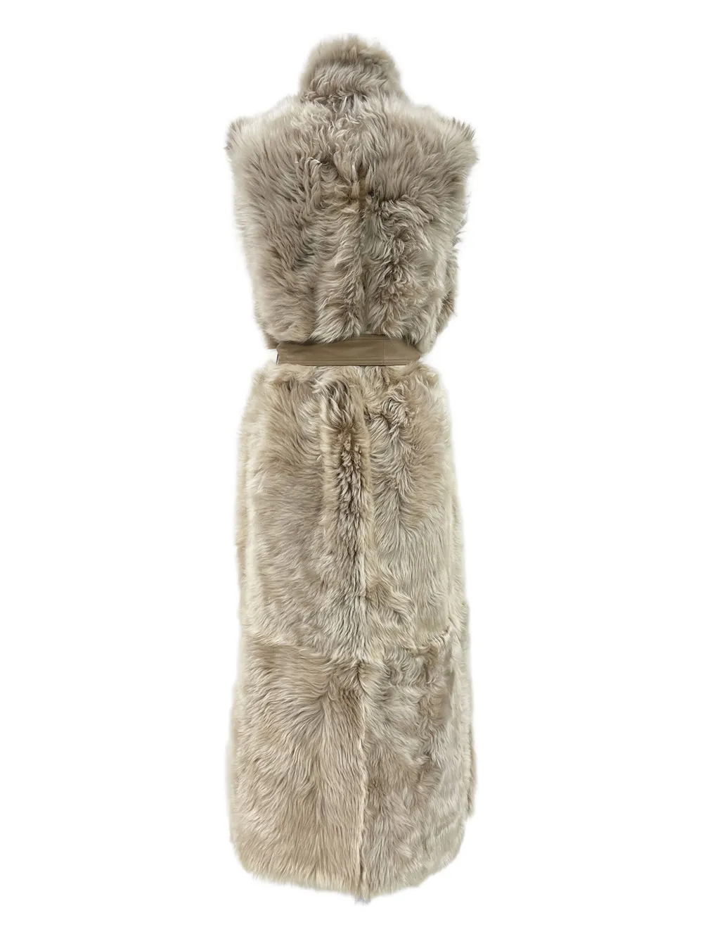 Yves Salomon belted jacket | Faux Fur & Shearling Jackets | Image 2