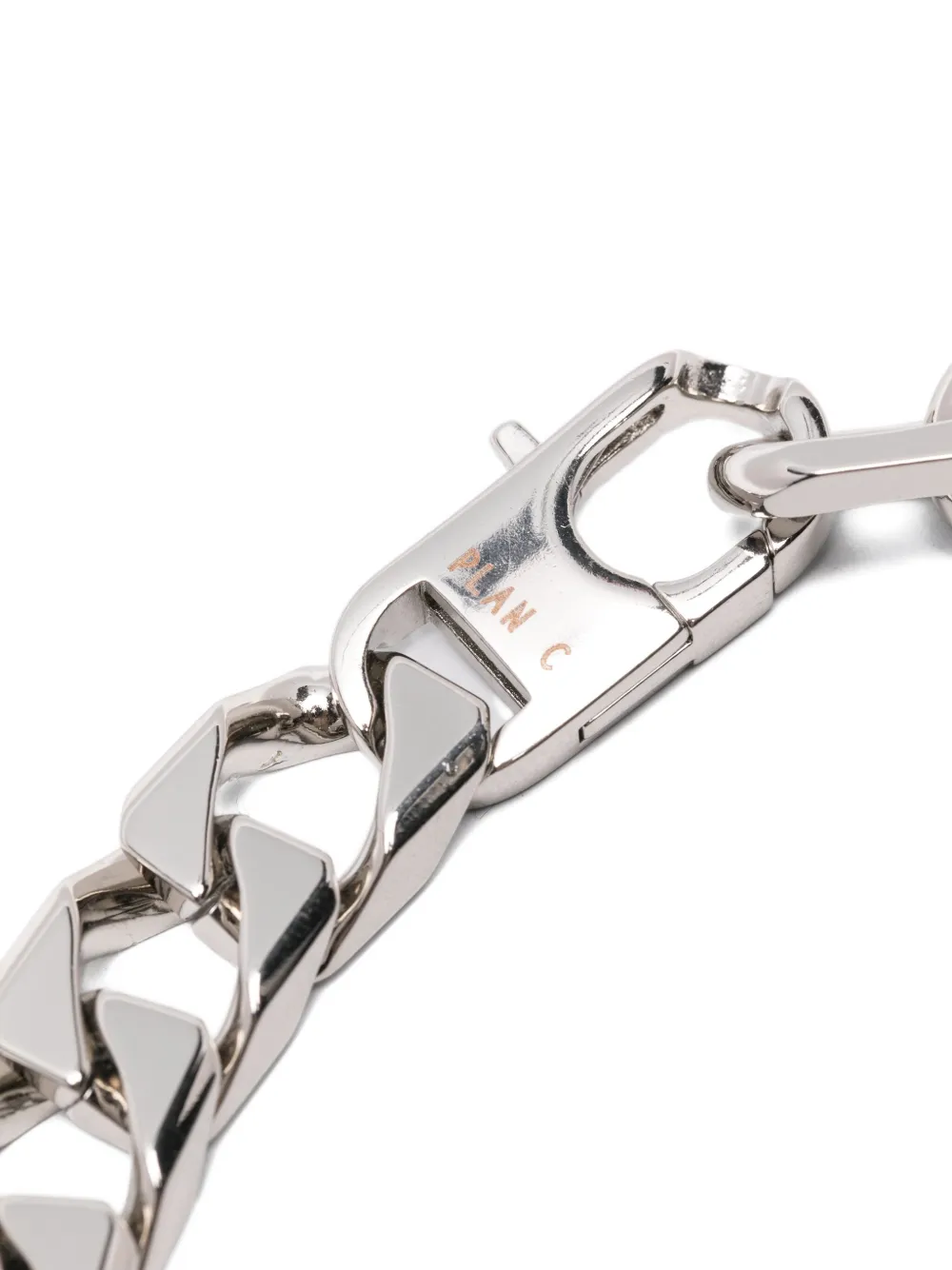 Plan C Chain Necklace In Metallic