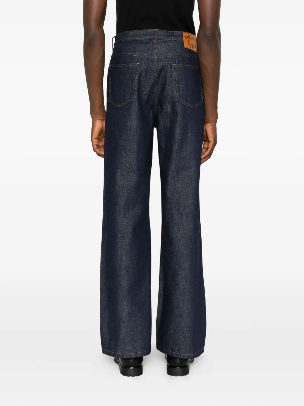 Apc X Marc Jacobs The Jean Jeans In Blue