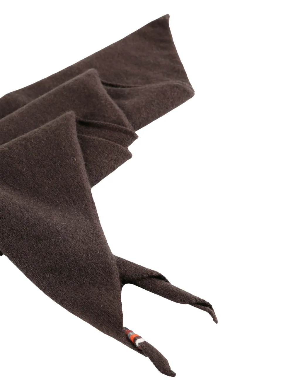 Extreme Cashmere Triangle Scarf In Brown