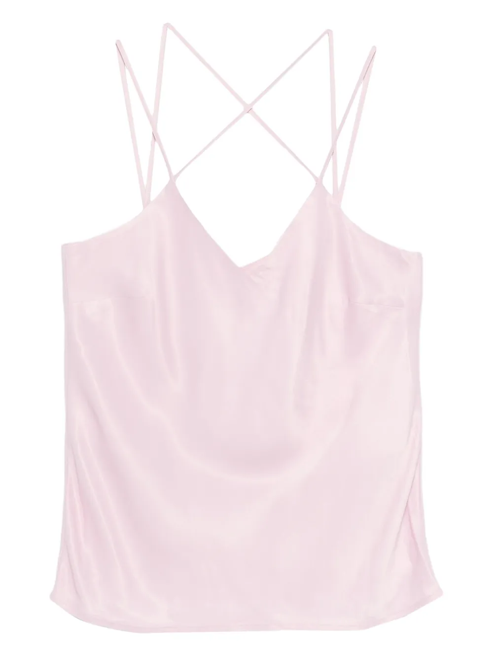 TWINSET crossover-strap tank top - Rosa