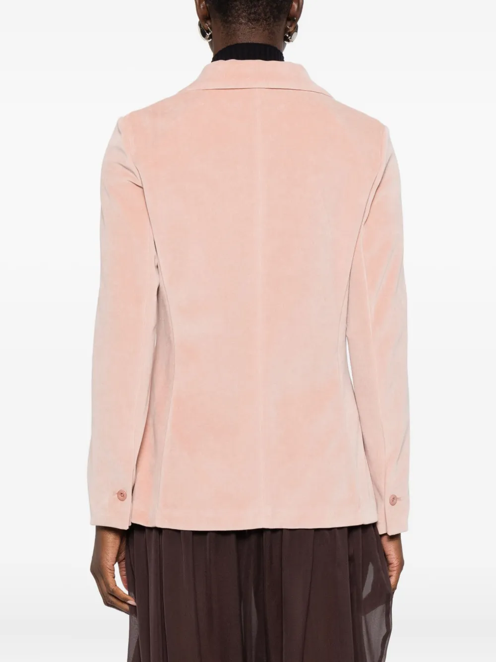 Circolo 1901 Blazer met enkele rij knopen Roze