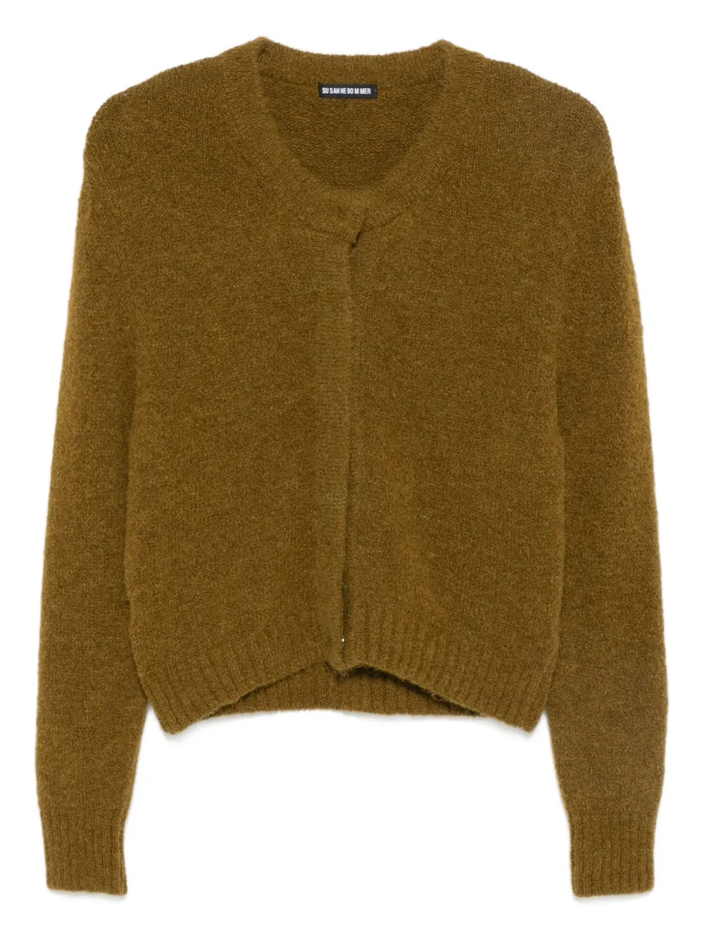 SUSANNE BOMMER round-neck cardigan - Marrone