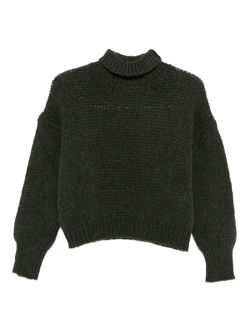 Roberto Collina Roll-neck Sweater In Gray