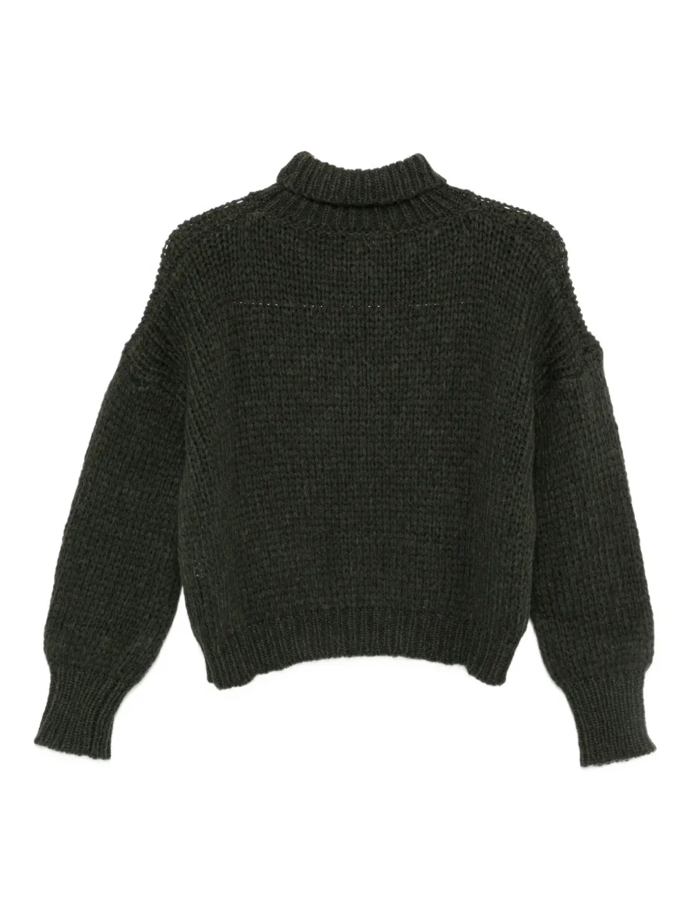 Roberto Collina Roll-neck Sweater In Gray