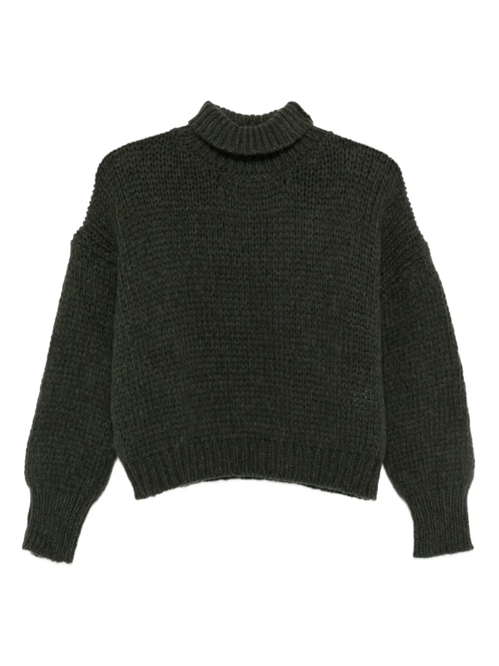 Roberto Collina roll-neck sweater - Verde