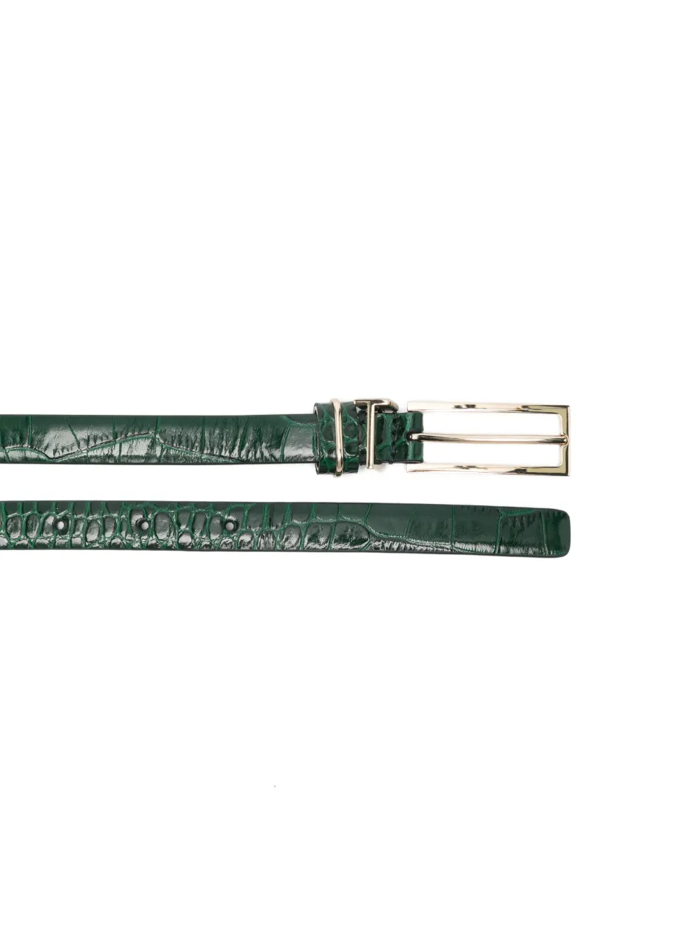 TOM FORD buckle-fastening belt - Groen