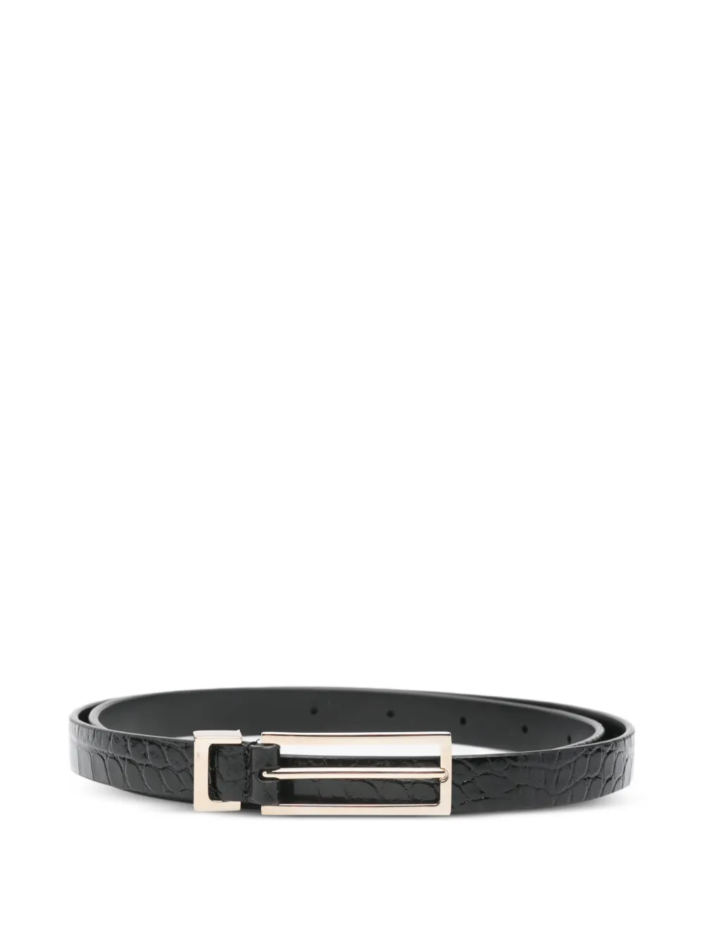 TOM FORD croc-effect belt - Nero