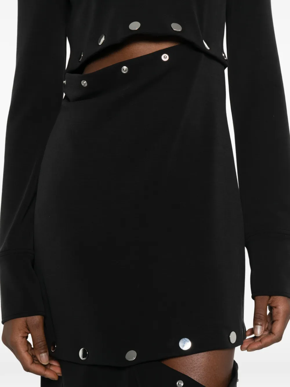 Shortenable Black Dress