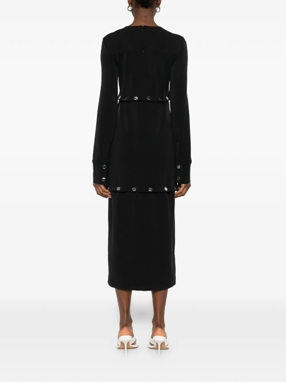 Shortenable Black Dress