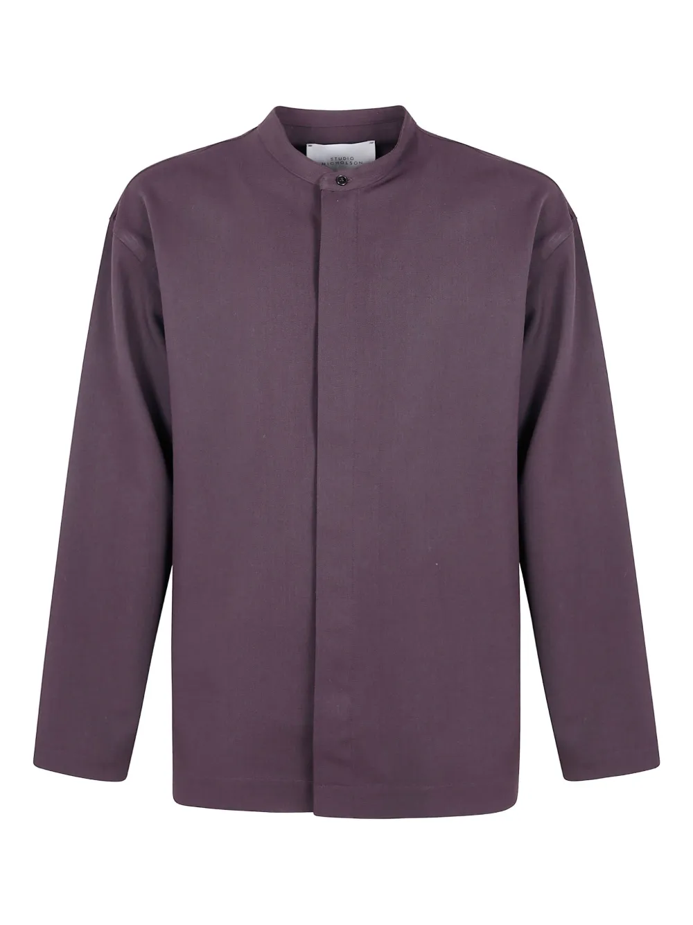 Studio Nicholson camisa Karst con botones | morado | Image 1