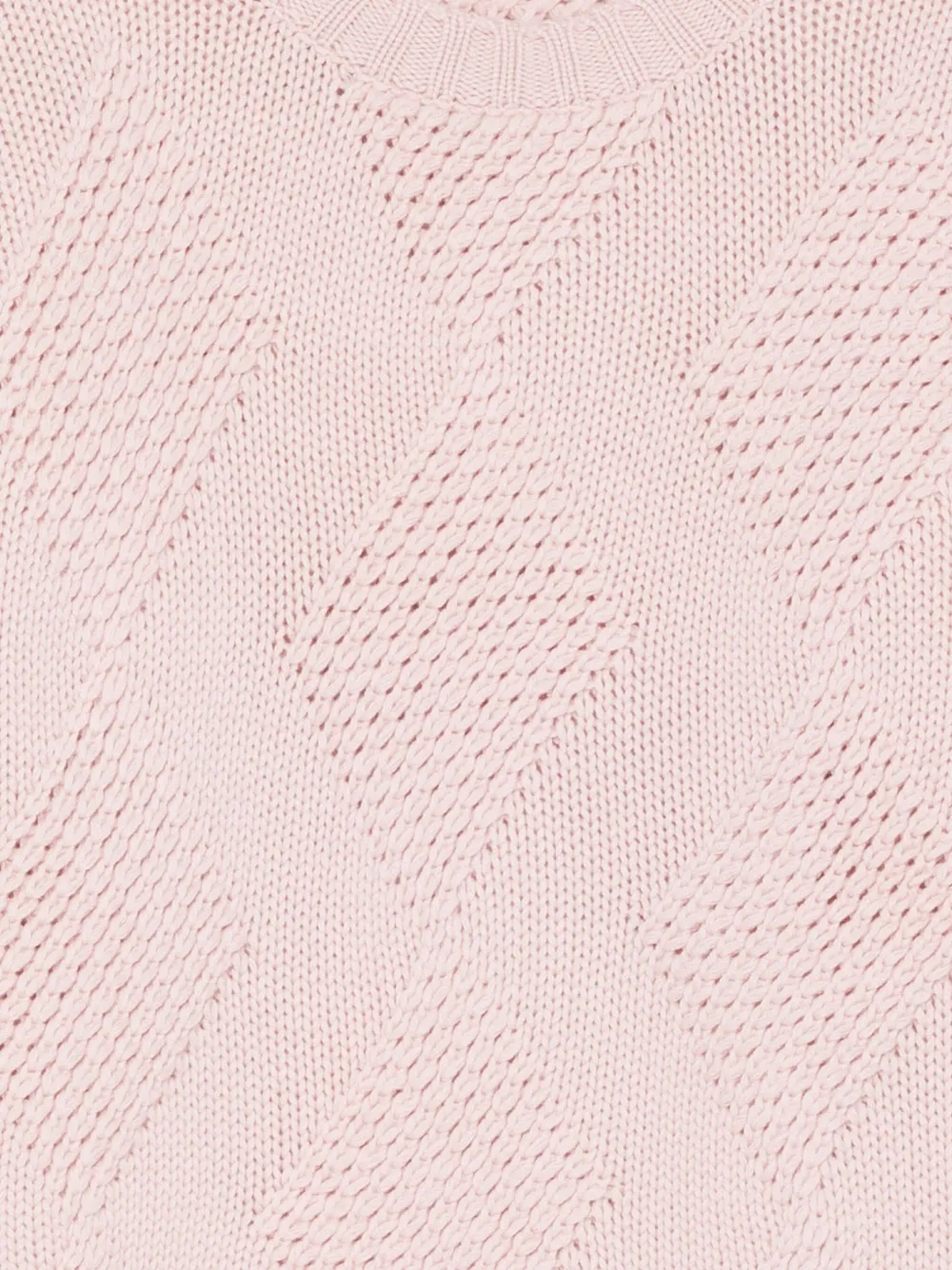 Bruno Manetti Sweater met ronde hals Roze