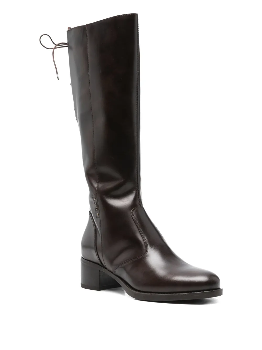 NERO GIARDINI Leren laarzen Bruin