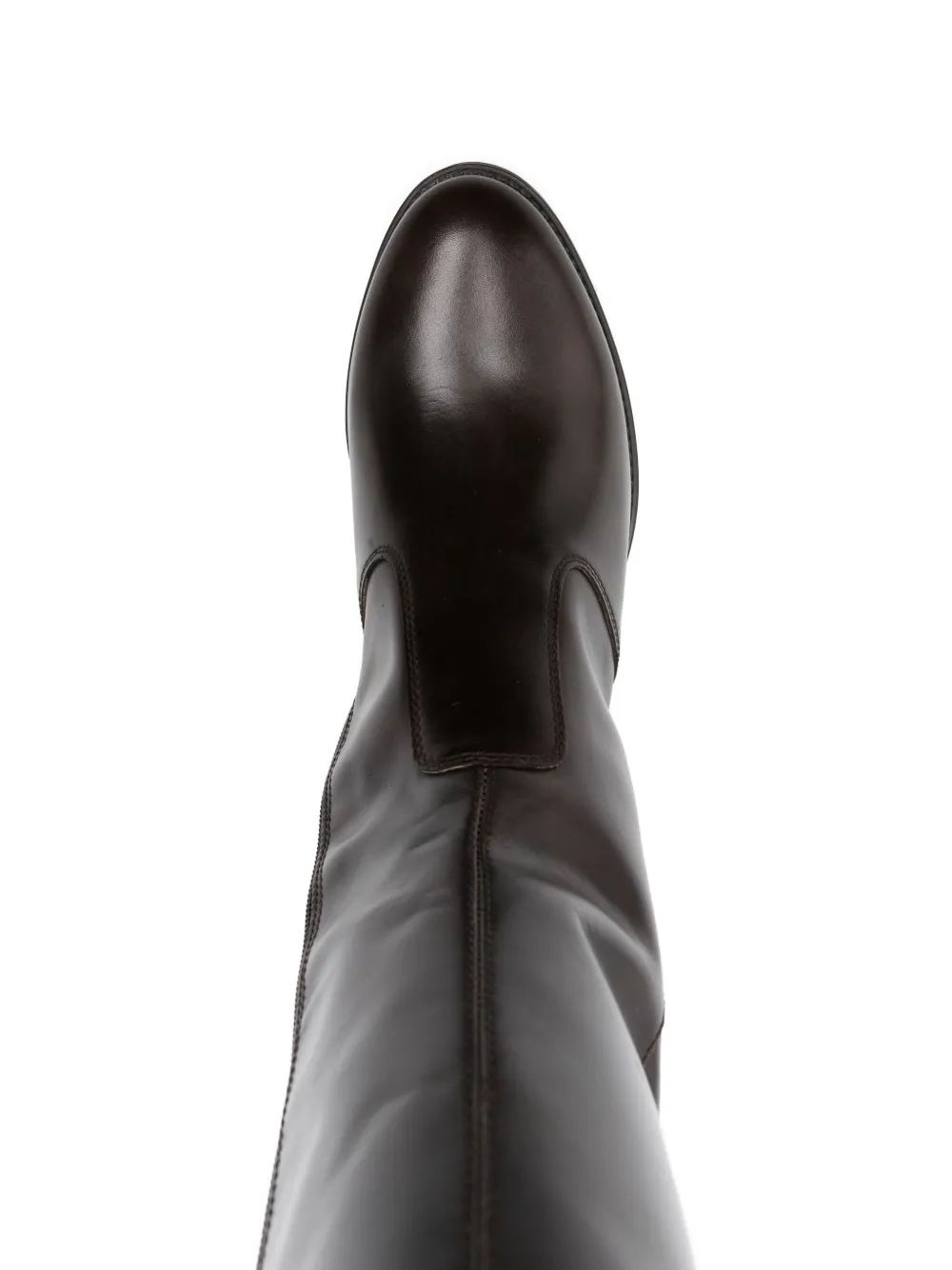 NERO GIARDINI Leren laarzen Bruin