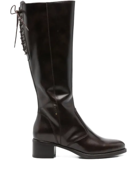NERO GIARDINI botas altas de piel