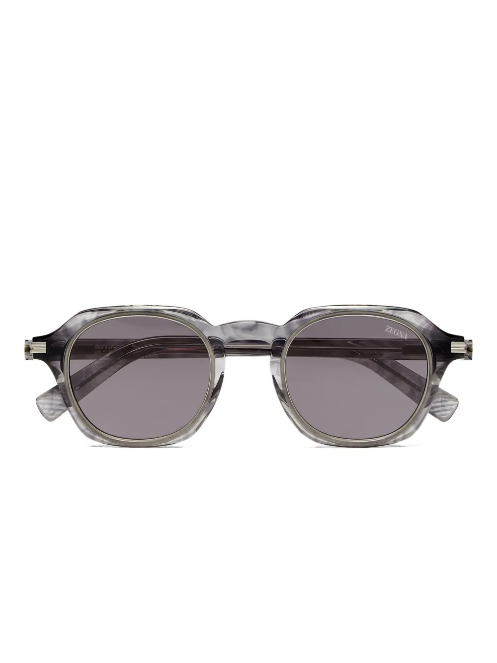 Zegna square-frame sunglasses | Grey | Image 1