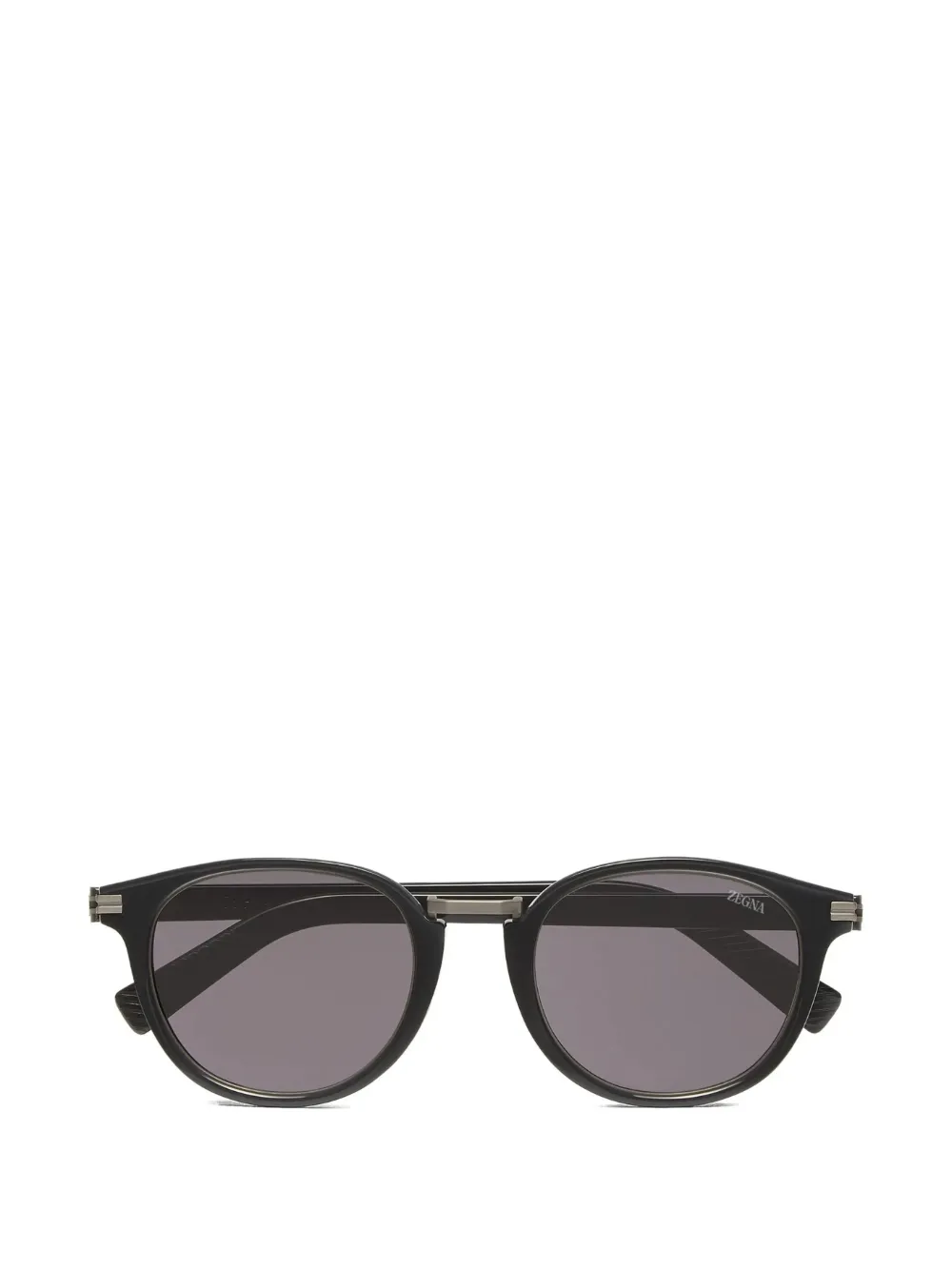 Zegna Occhiali da sole tondi - Grigio