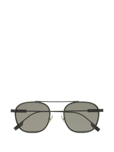 Zegna lunettes de soleil à monture carrée