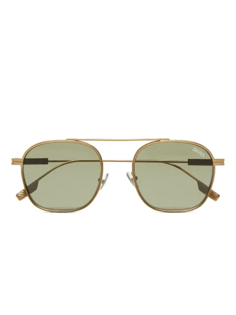Zegna square-frame sunglasses