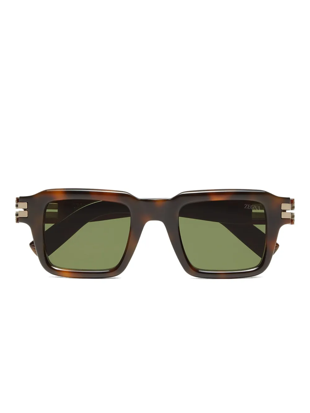 Zegna square-frame sunglasses | Brown | Image 1
