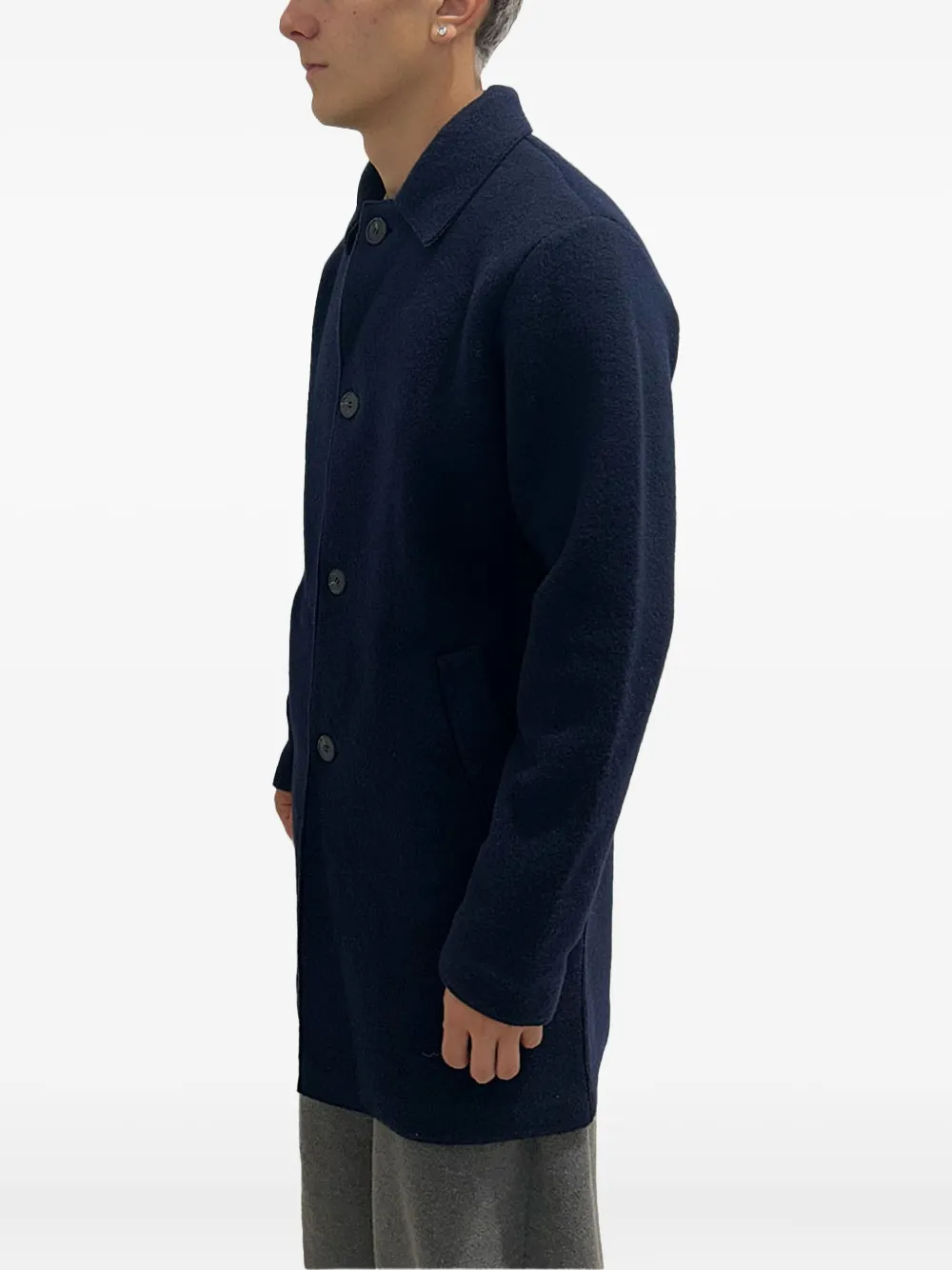 RAYNE 1896 buttoned wool coat | Abrigos con botonadura simple | Image 2